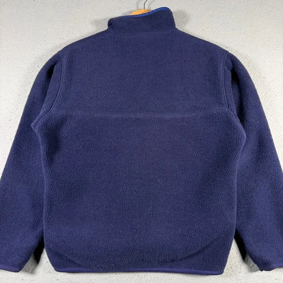 Patagonia Synchilla Snap-T Fleece Pullover Mens Small Navy Blue Vintage 25450 - Picture 2 of 12